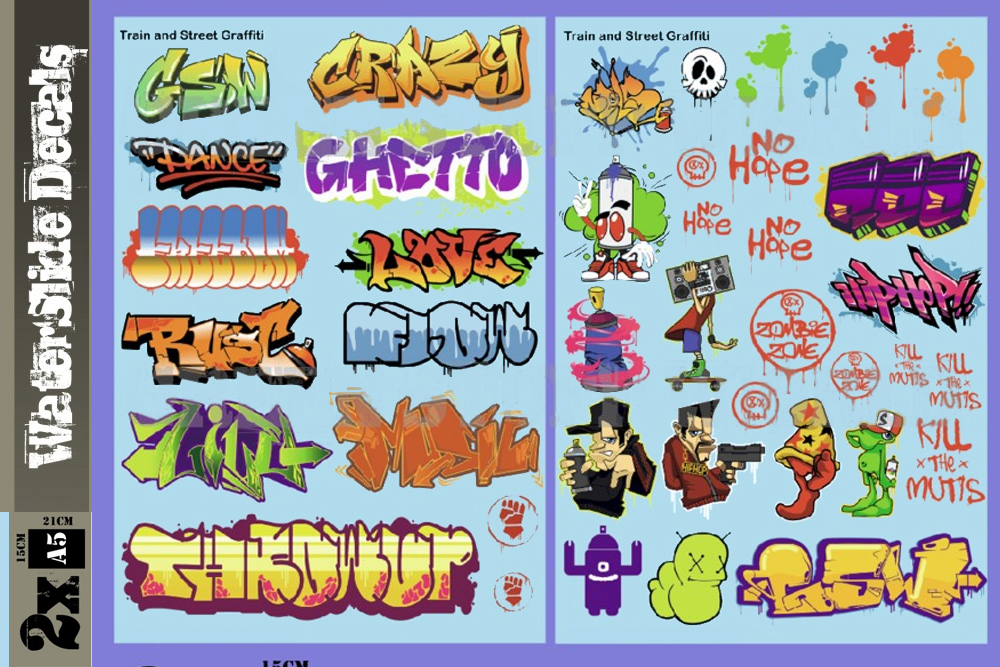 DECALS GREEN STUFF WORLD